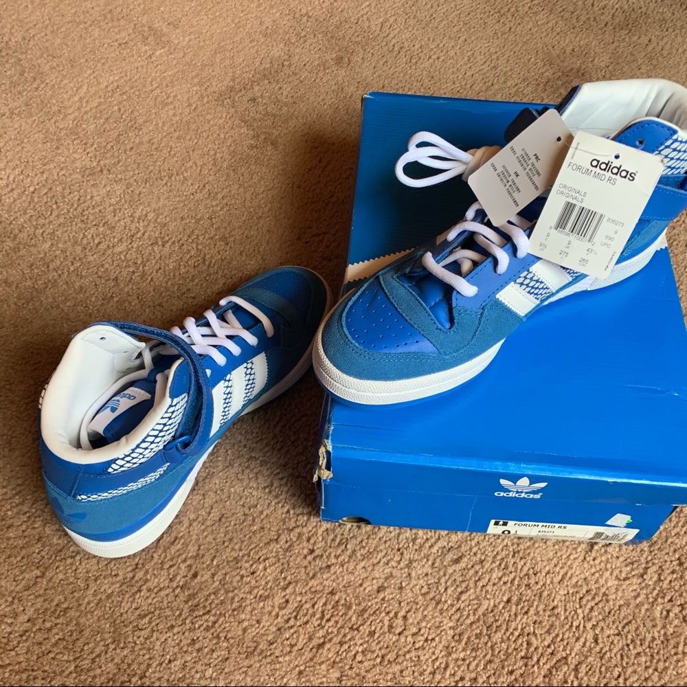 Mens Adidas Forum Mid.  Size 9.5